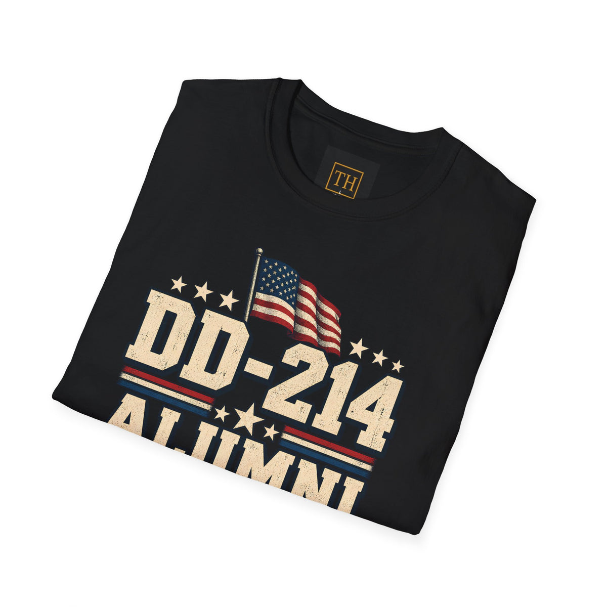 DD-214 Alumni Veteran T‑Shirt — Once a Servicemember Patriotic Military Tribute