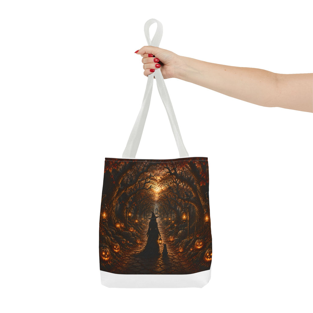 Halloween Pumpkin Path Tote
