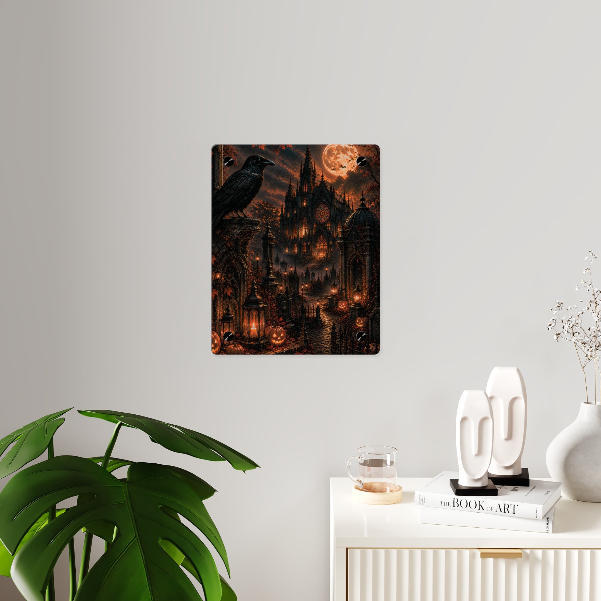 Raven Cathedral | Acrylic Wall Art Panel