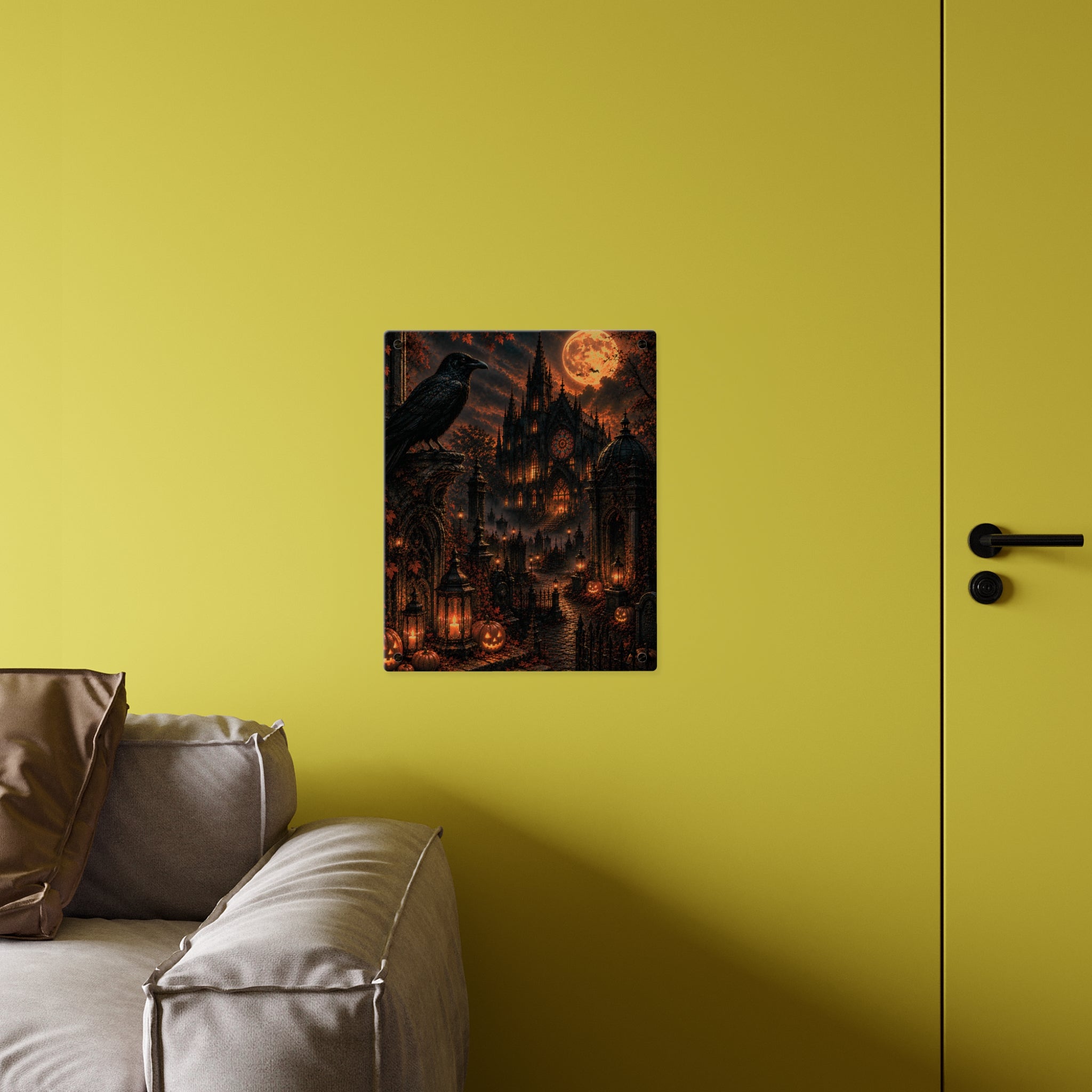 Raven Cathedral | Acrylic Wall Art Panel