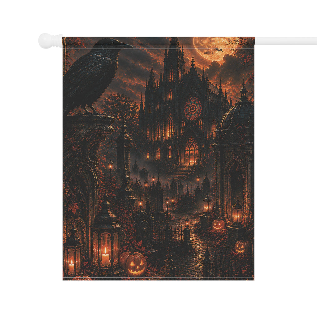 Raven Cathedral | Garden Flag