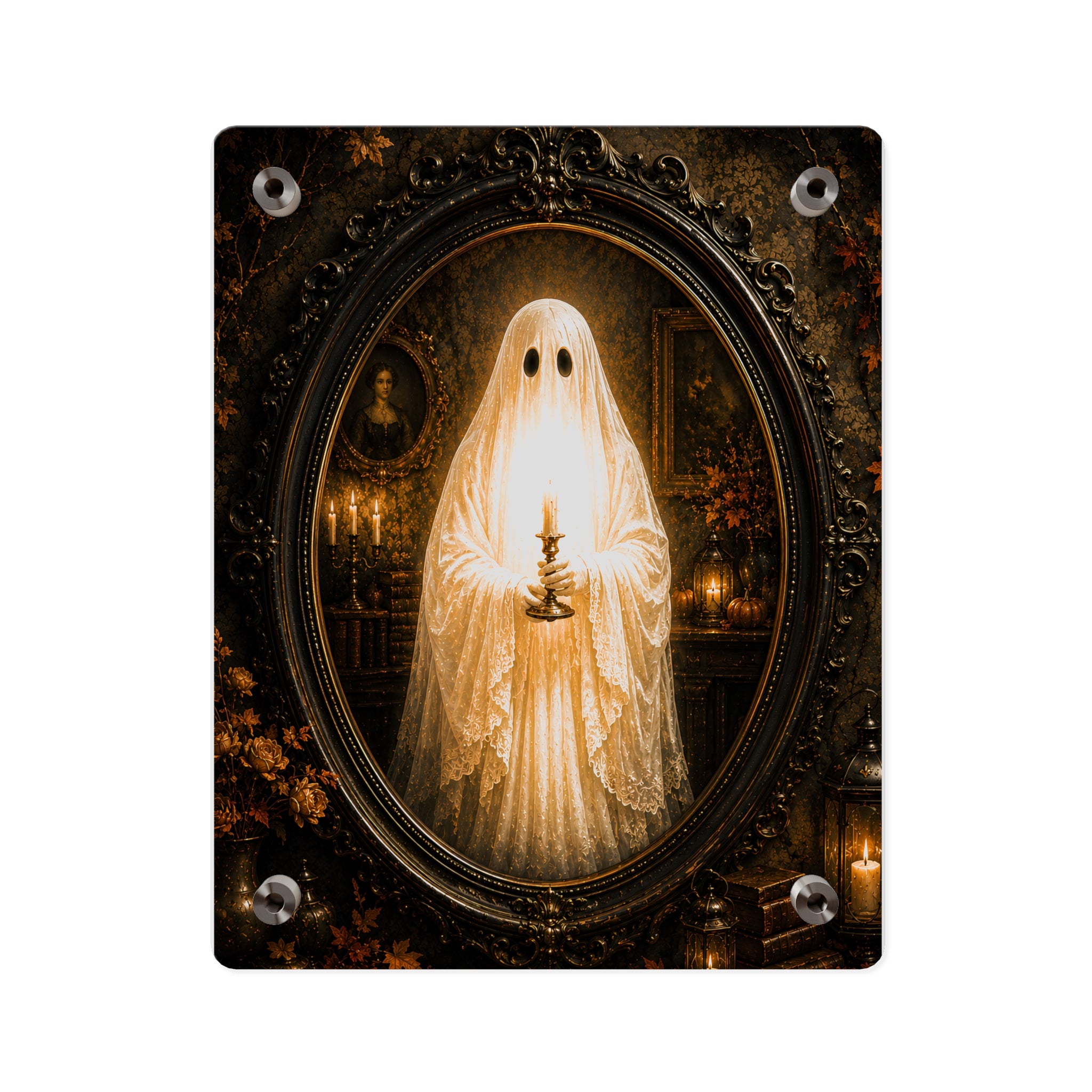 Boo Candle | Acrylic Wall Art Panel