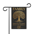 Family Heritage Garden Flag | Rooted in Love, Built on Legacy
