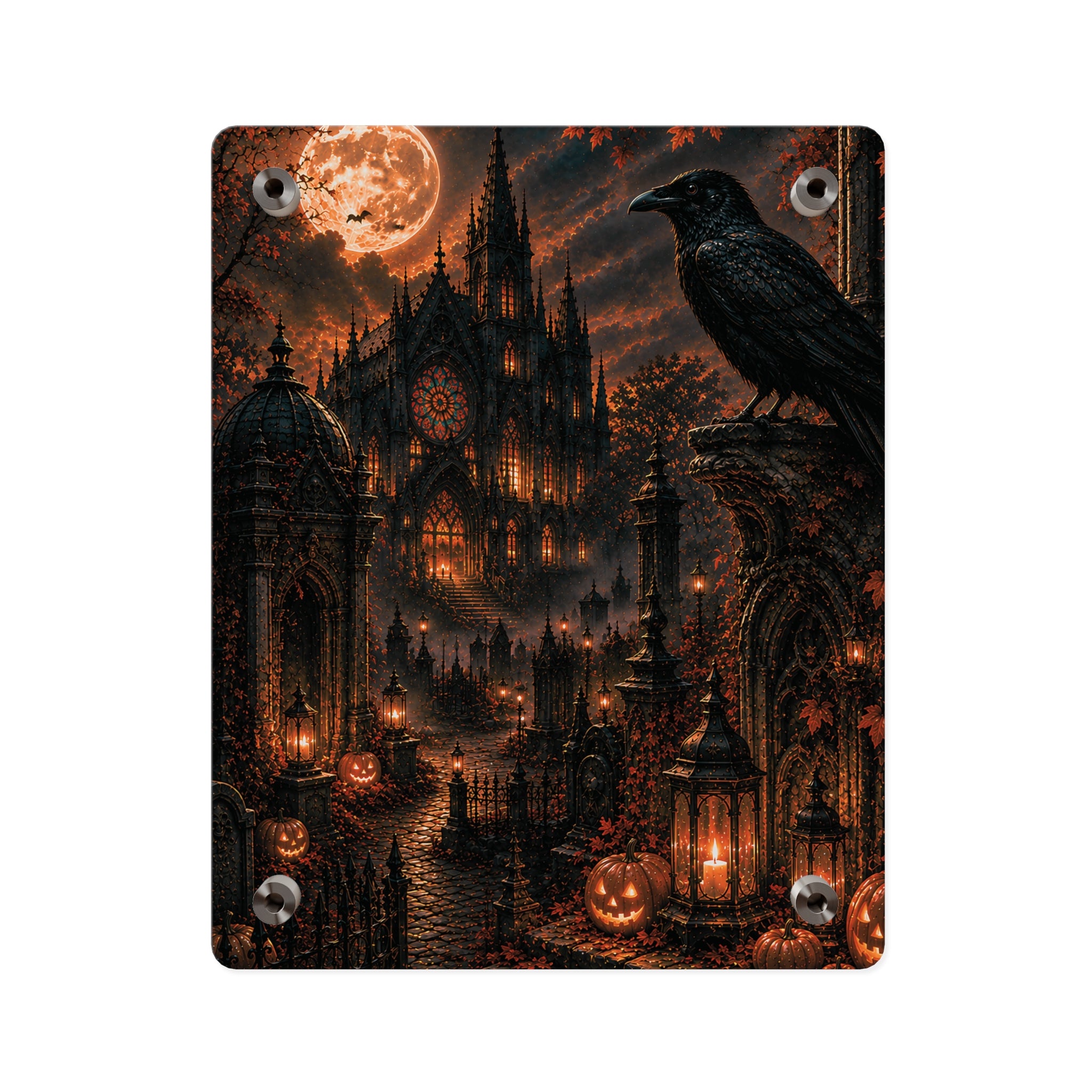 Raven Cathedral | Acrylic Wall Art Panel