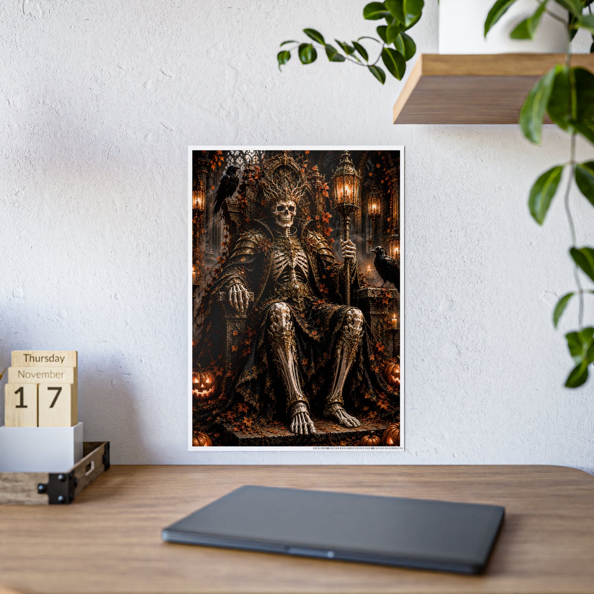 Bone King | Reaper Throne Art Print