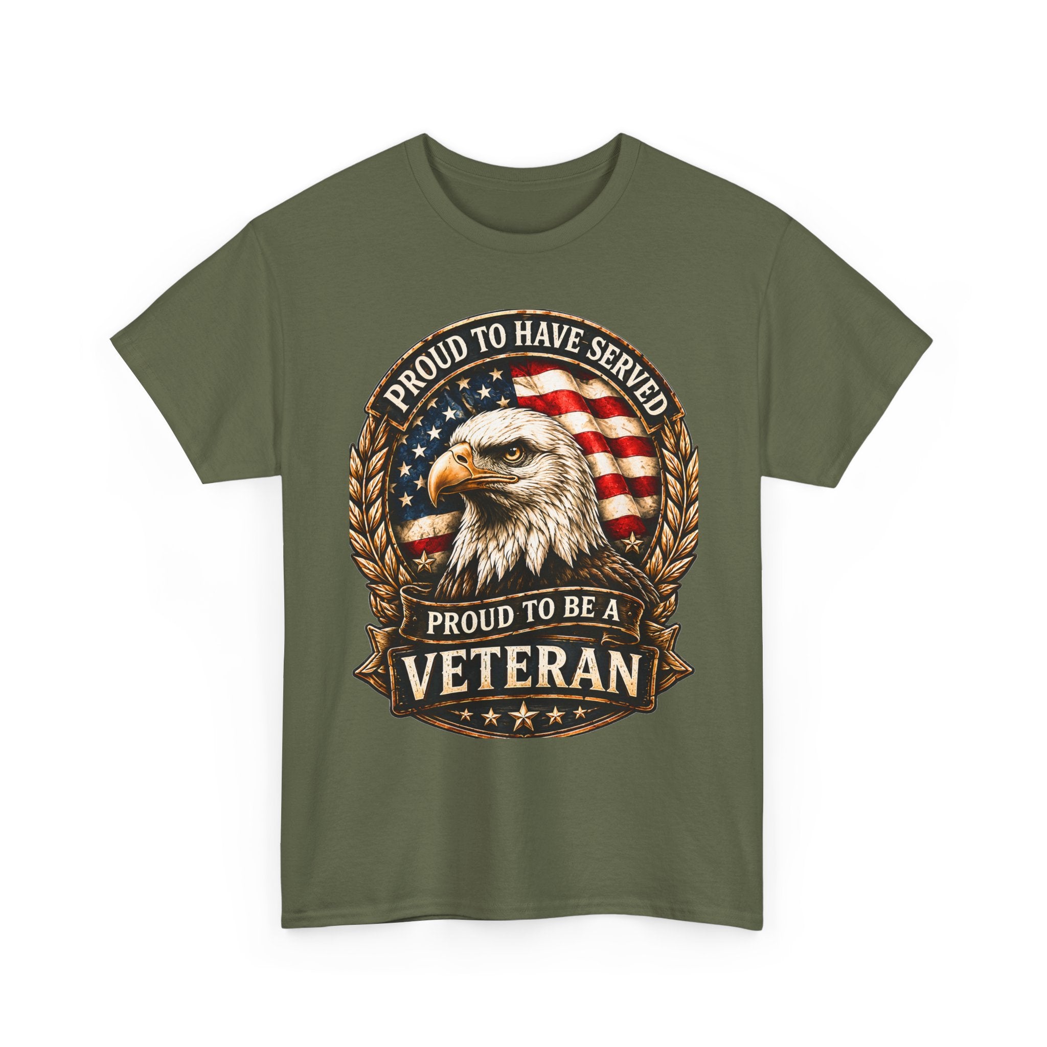 Proud to Have Served| Veteran Eagle T-Shirt