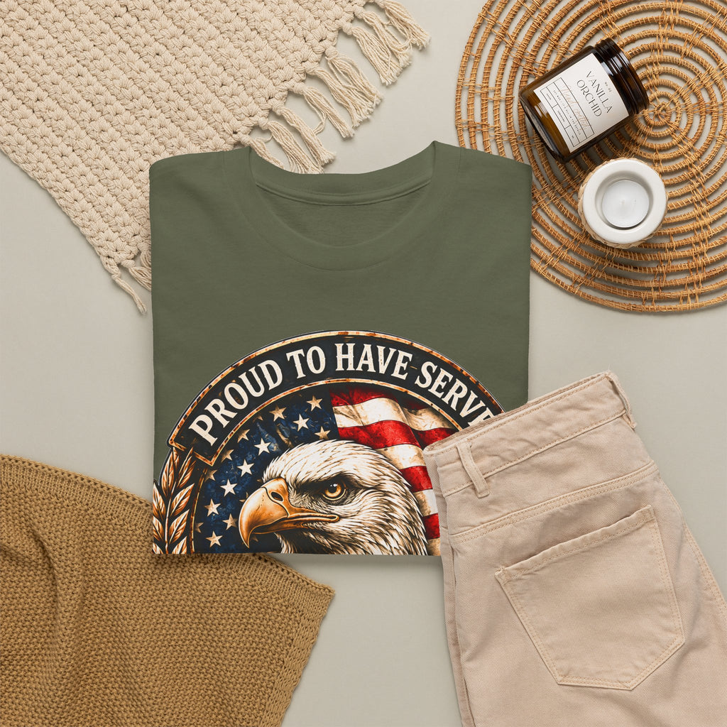 Proud to Have Served| Veteran Eagle T-Shirt