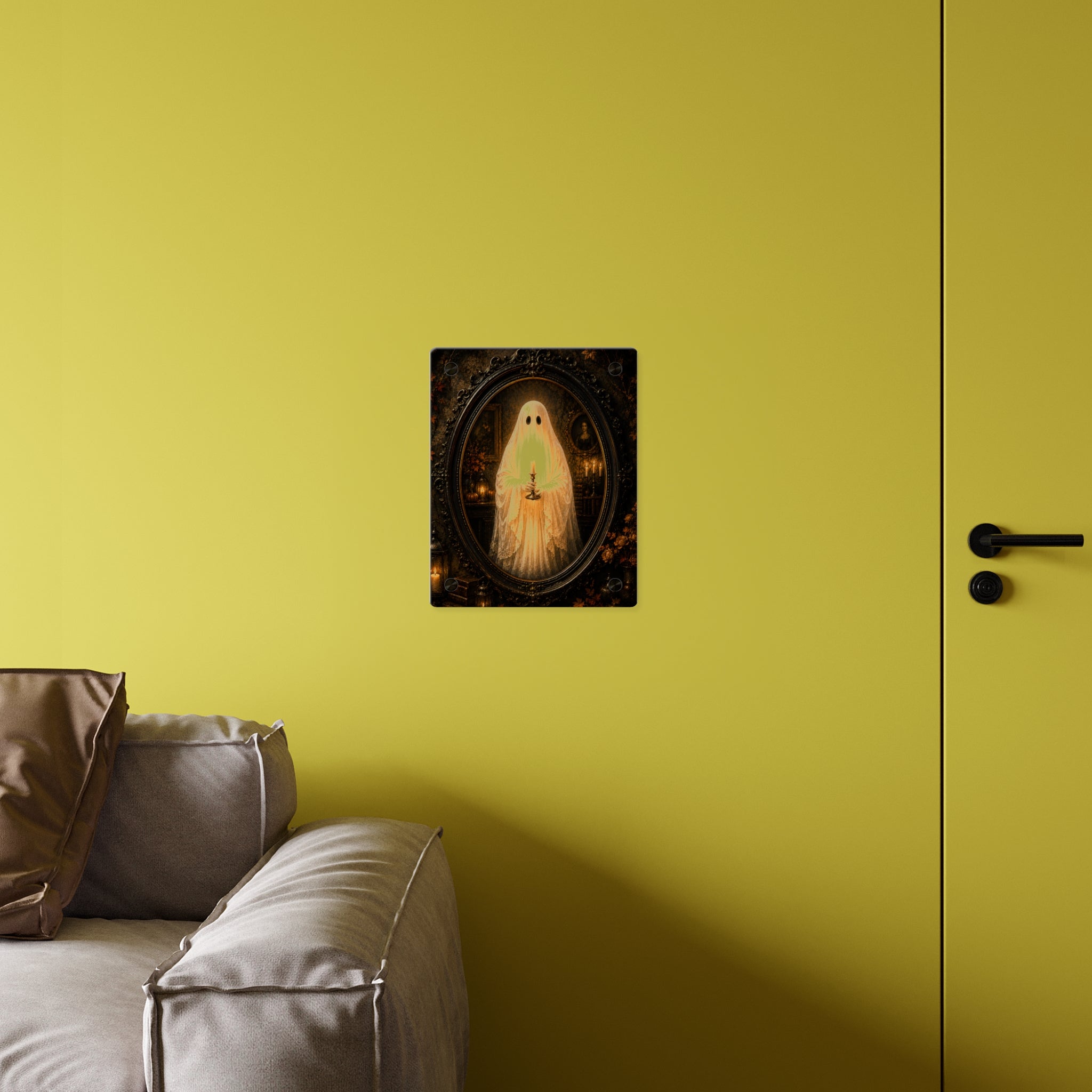 Boo Candle | Acrylic Wall Art Panel
