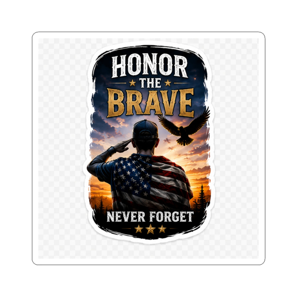 Honor the Brave / Never Forget - Kiss-Cut