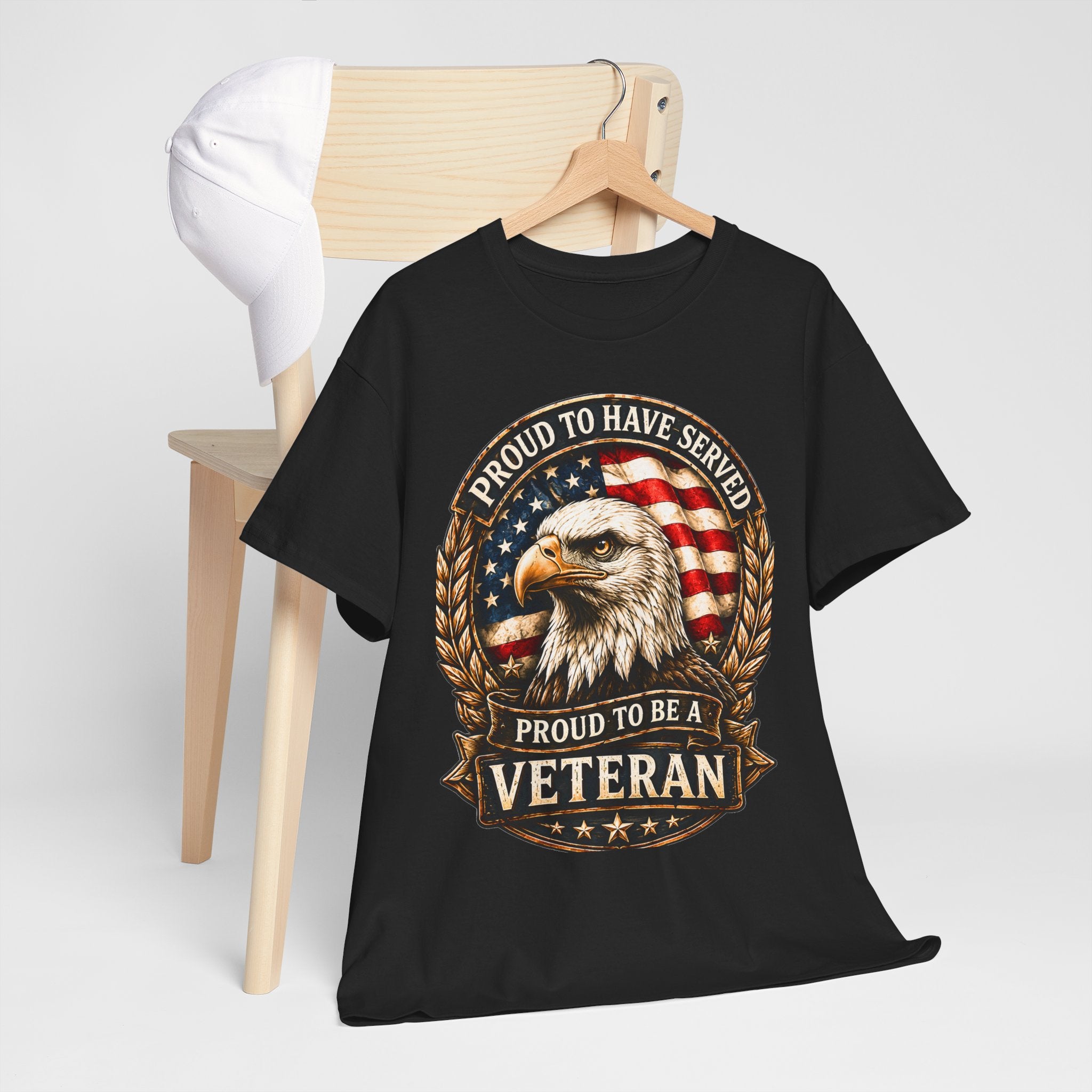 Proud to Have Served| Veteran Eagle T-Shirt