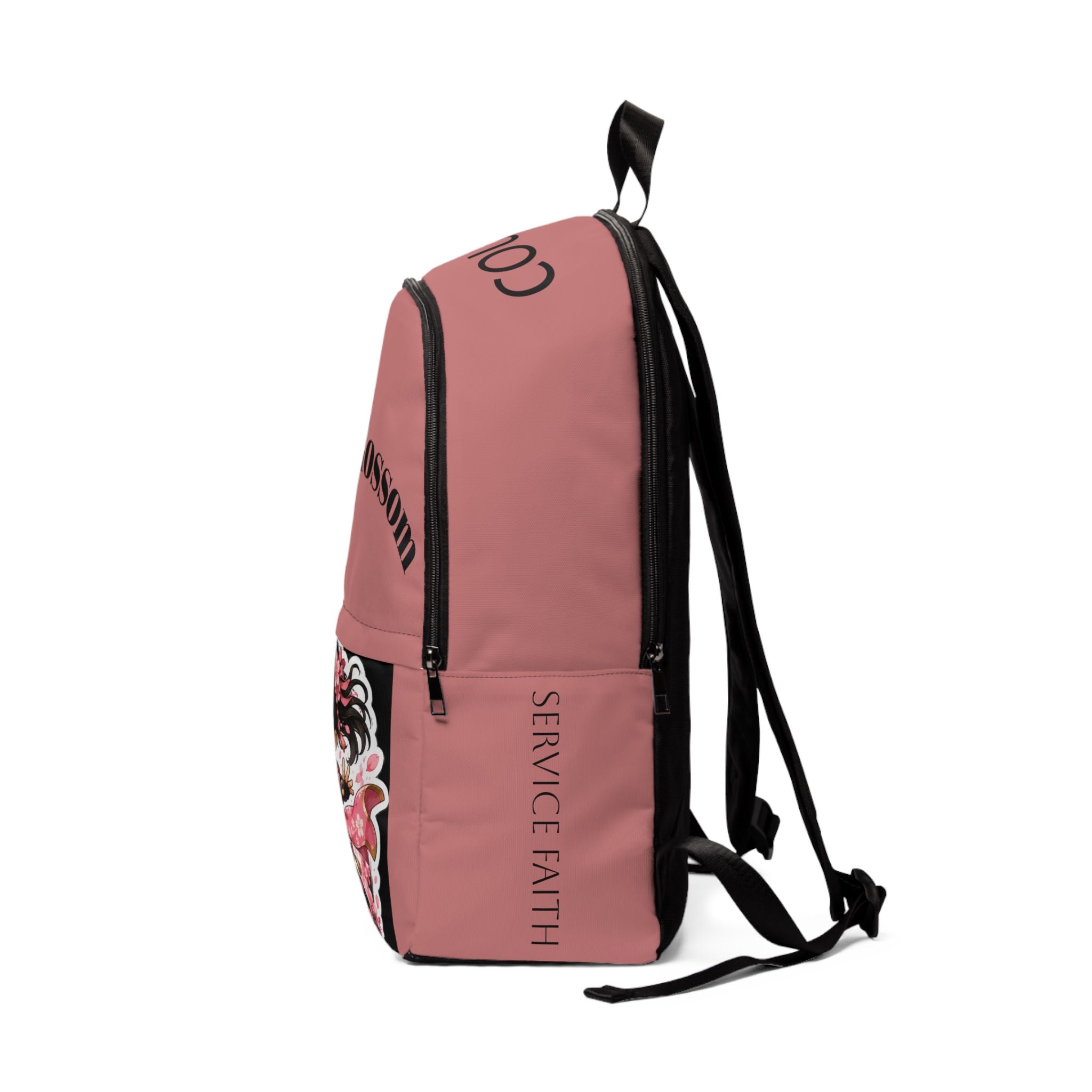 Brave Blossom Pink Anime Backpack