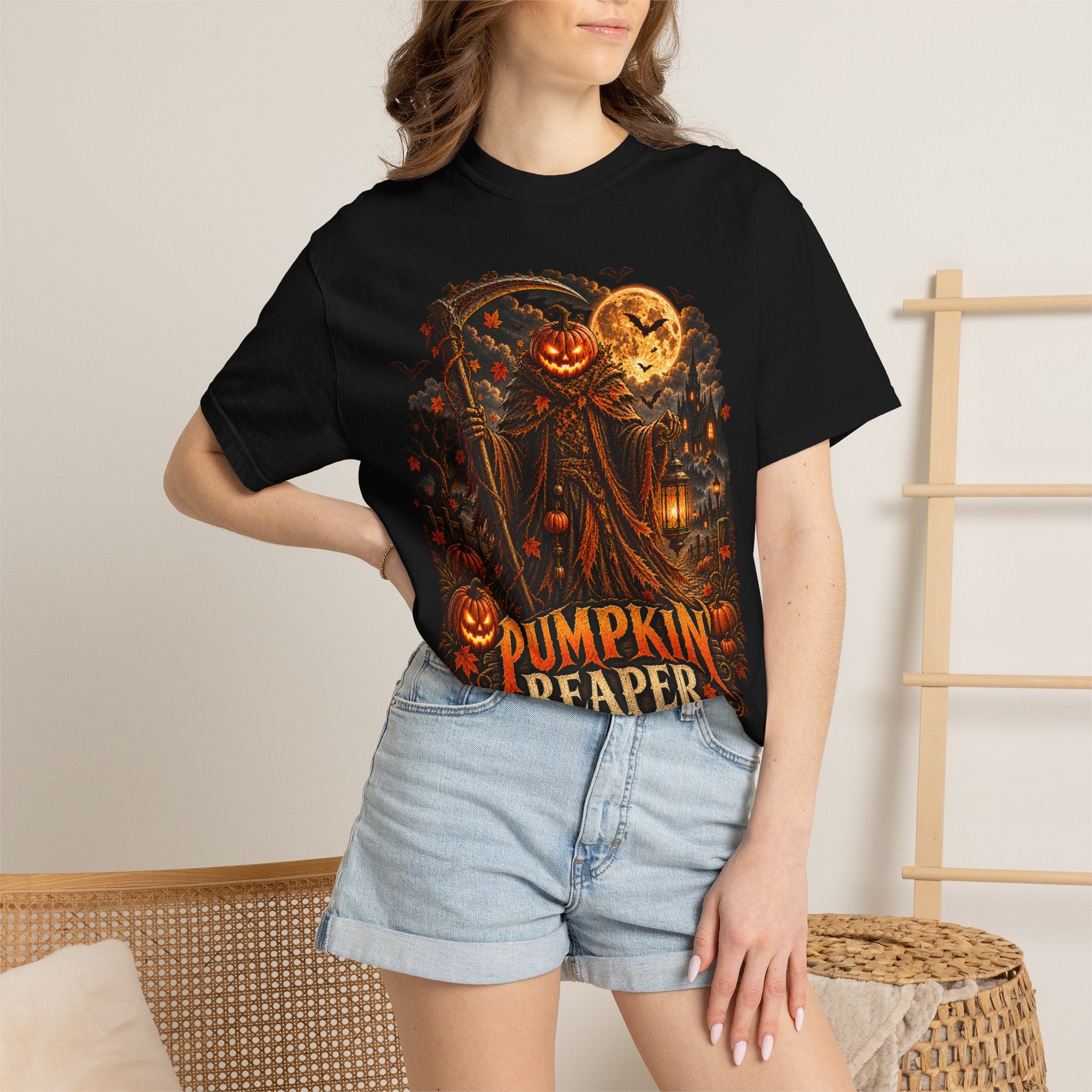 Pumpkin Reaper | Spooky Season Club Graphic T-Shirt