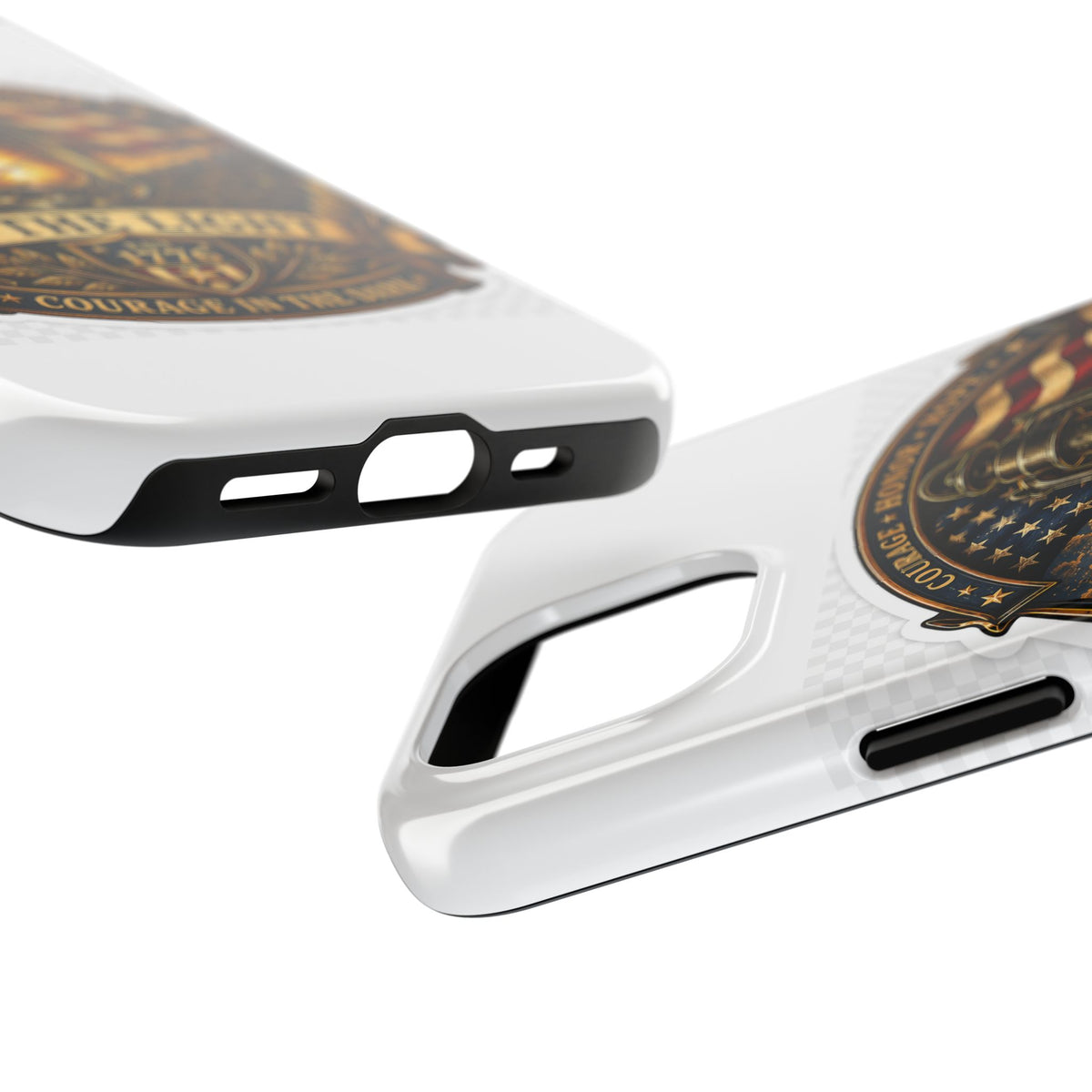 Be The Light Patriotic Tough Phone Case — 1776 Lantern Courage Honor Design