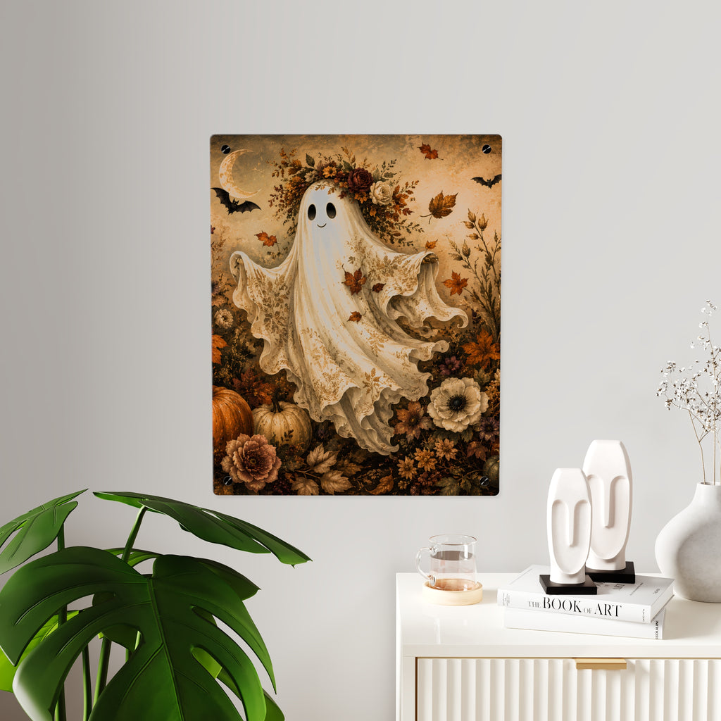 Floral Ghost | Acrylic Wall Art Panel
