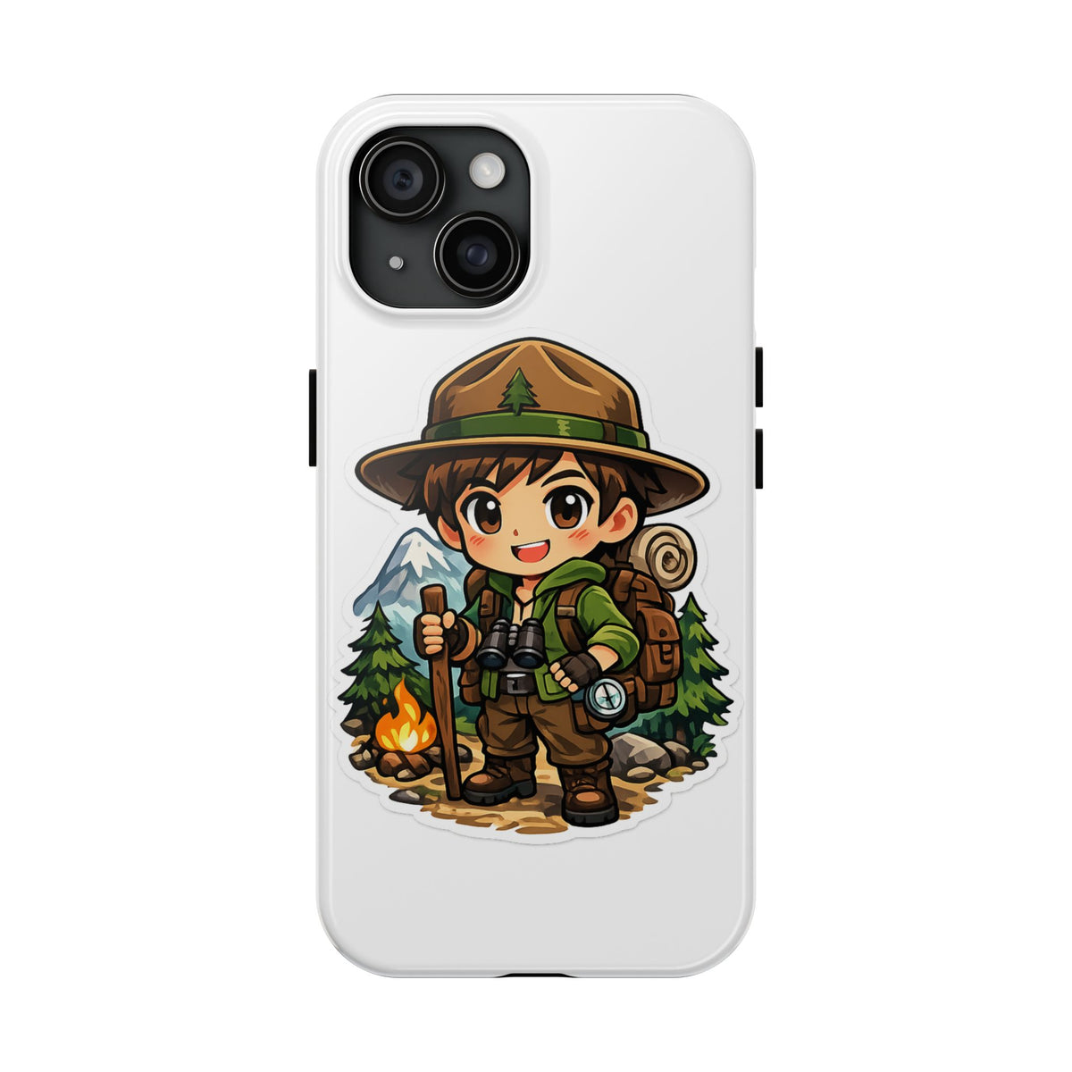 Ranger Explorer Tough Phone Case — Cute Outdoors Explorer Phone Cover
