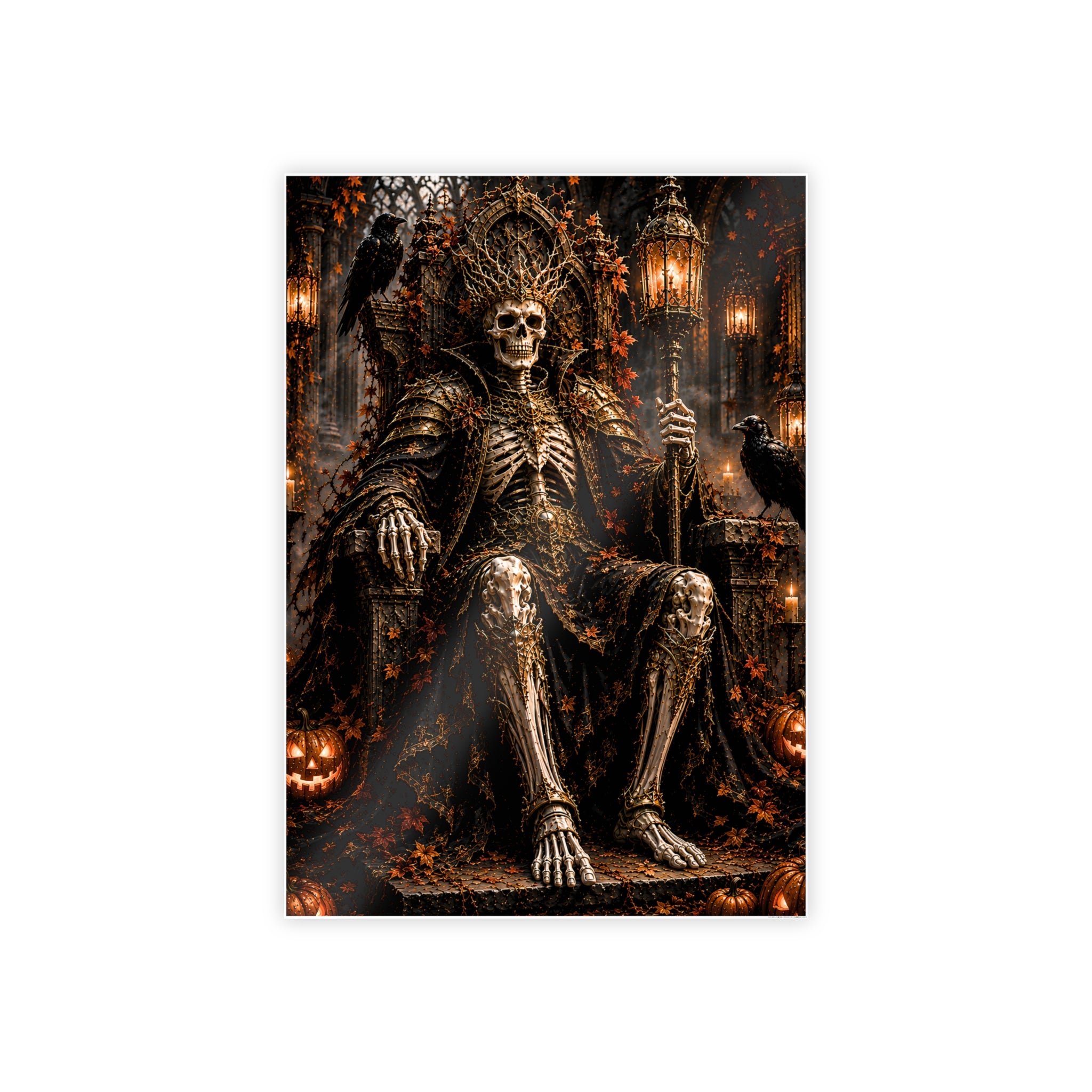 Bone King | Reaper Throne Art Print