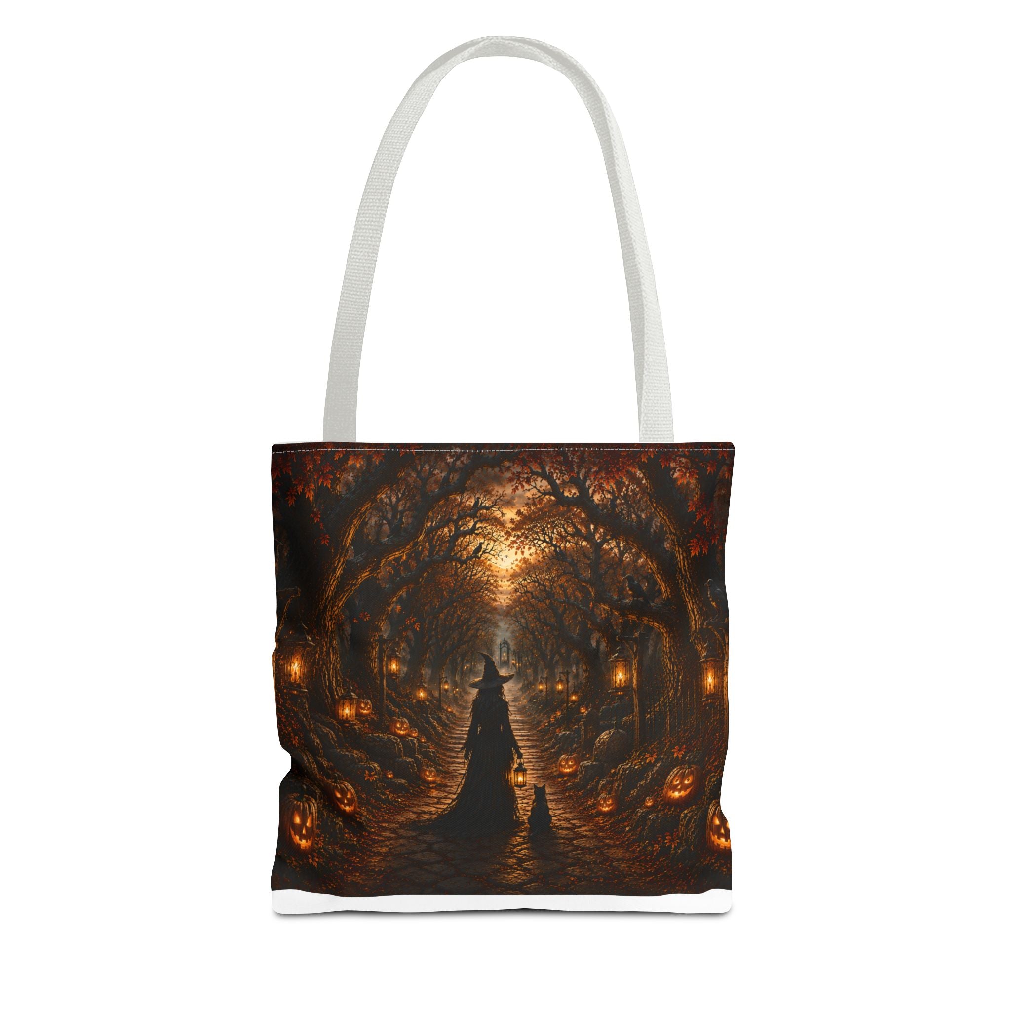 Halloween Pumpkin Path Tote