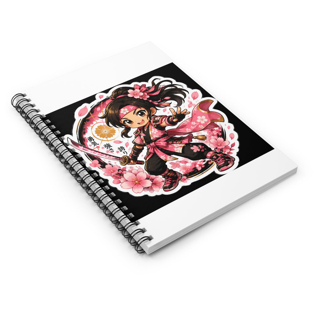 Brave Blossom | Spiral Notebook