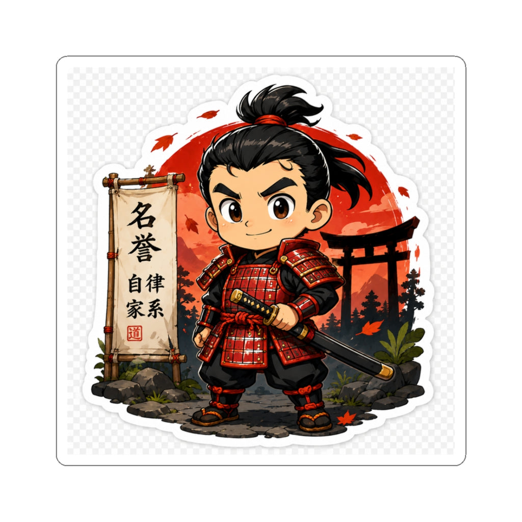 Chibi Samurai | Kiss-cut