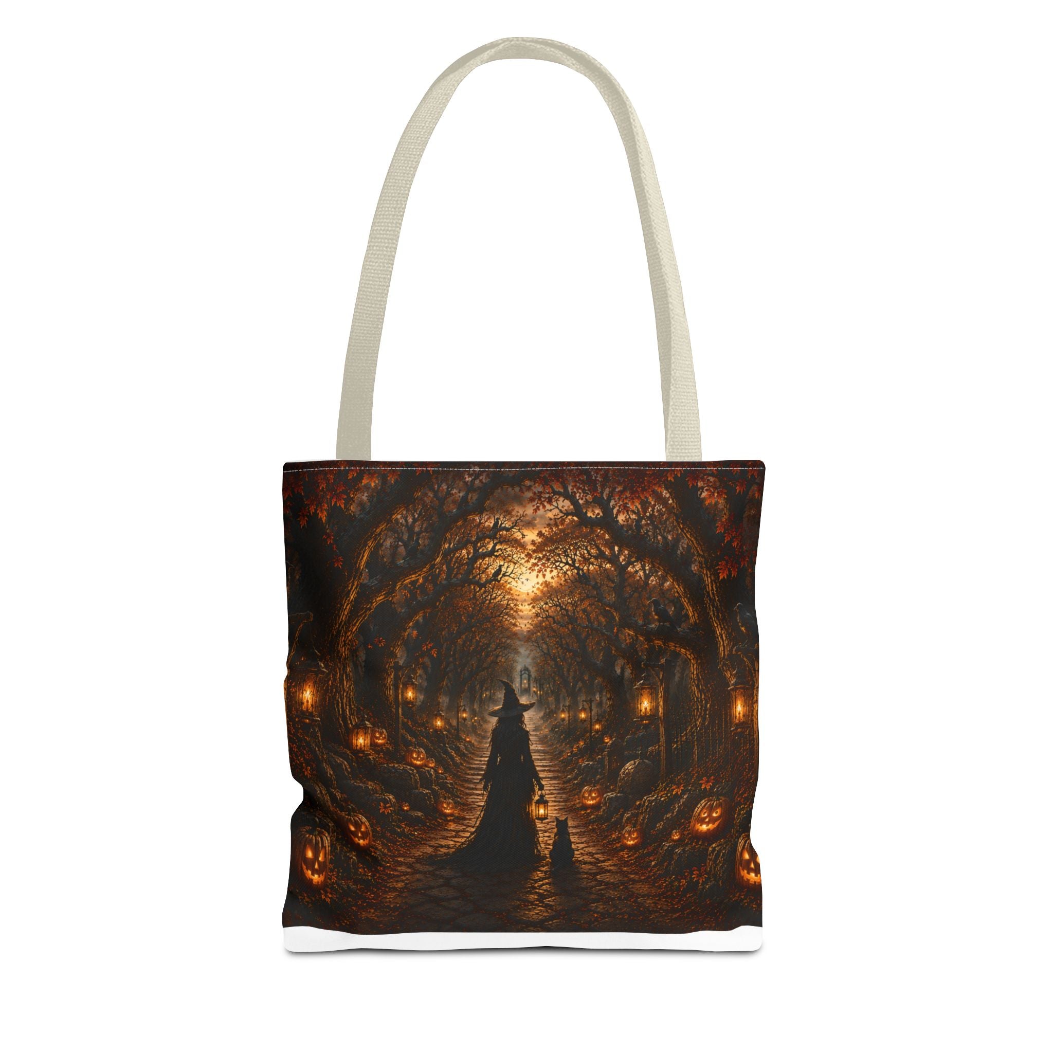 Halloween Pumpkin Path Tote