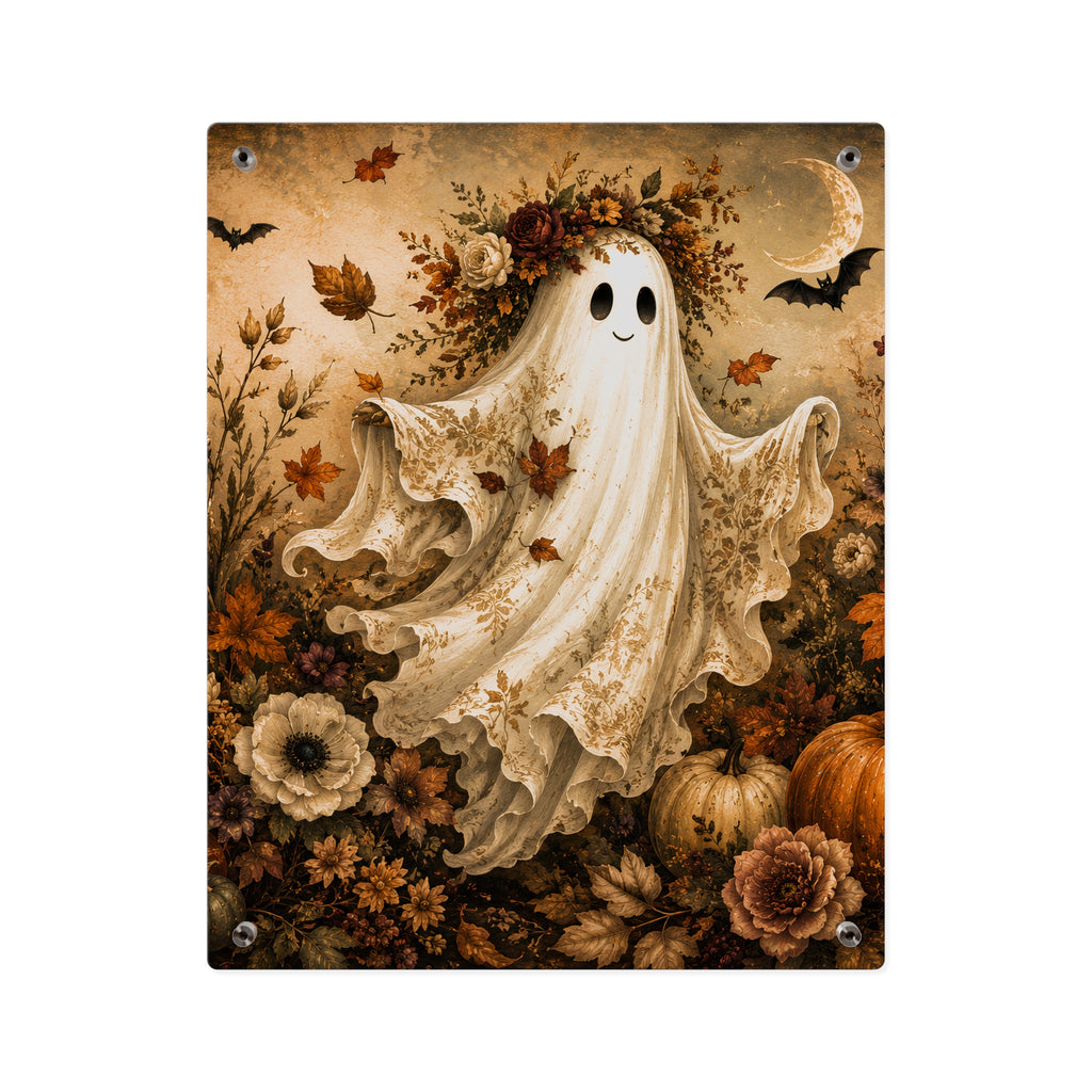 Floral Ghost | Acrylic Wall Art Panel