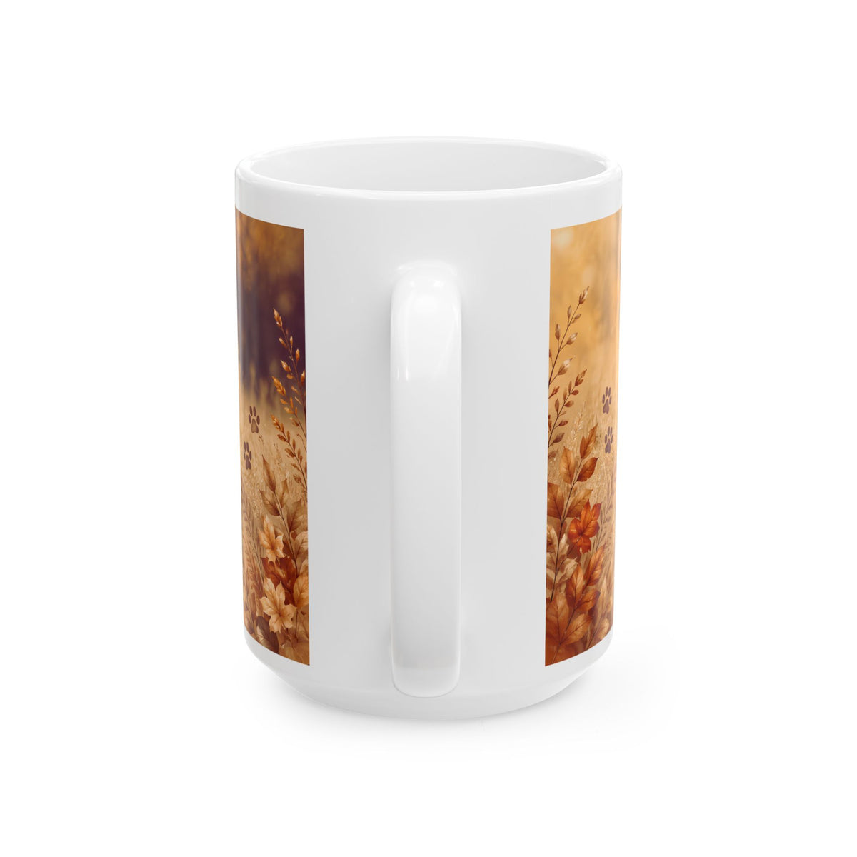 Personalized Dog Photo Mug | Custom Pet Name Ceramic Coffee Cup (11oz & 15oz)