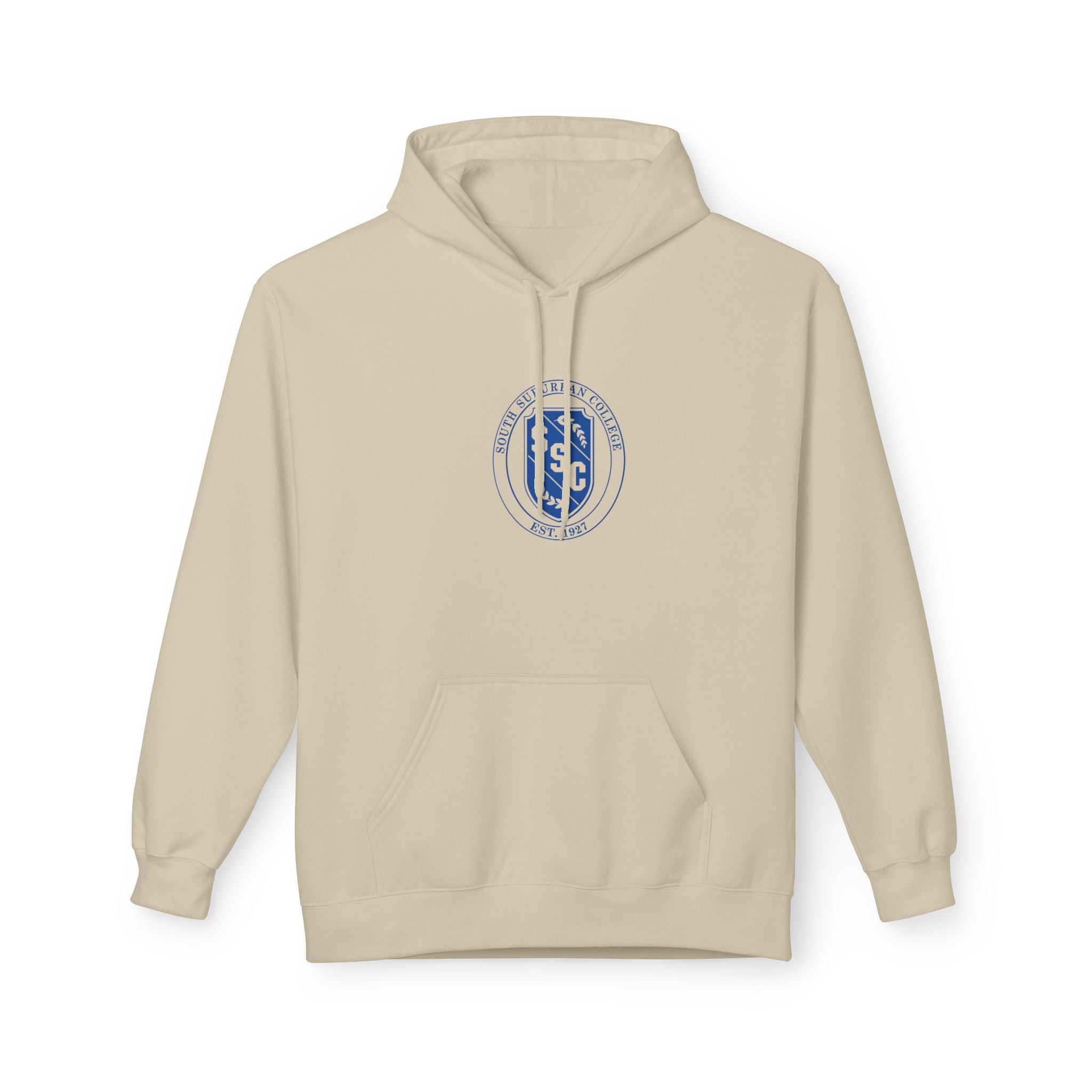 College Hoodie — South Suburban College Mascot Crest Hoodie