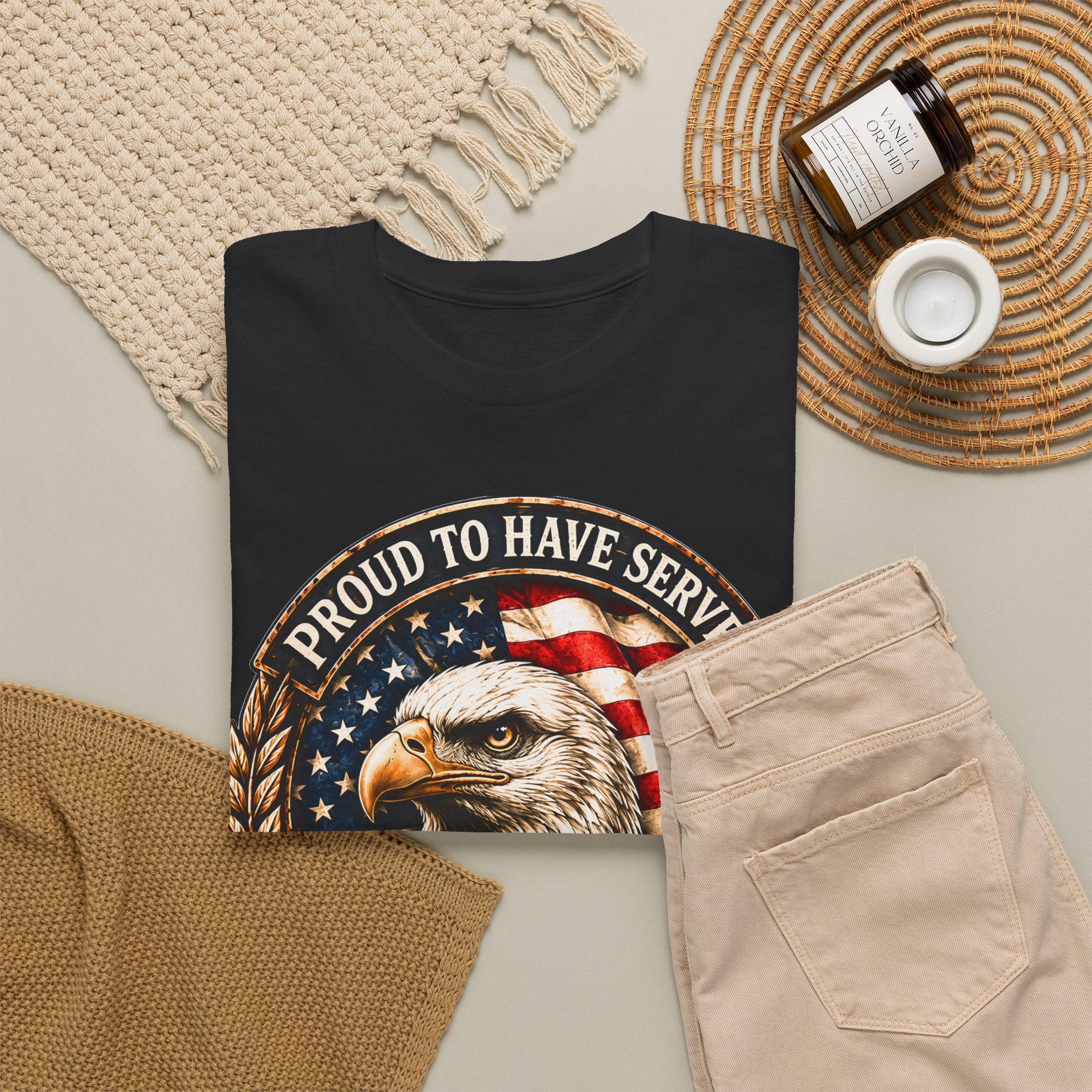 Proud to Have Served| Veteran Eagle T-Shirt