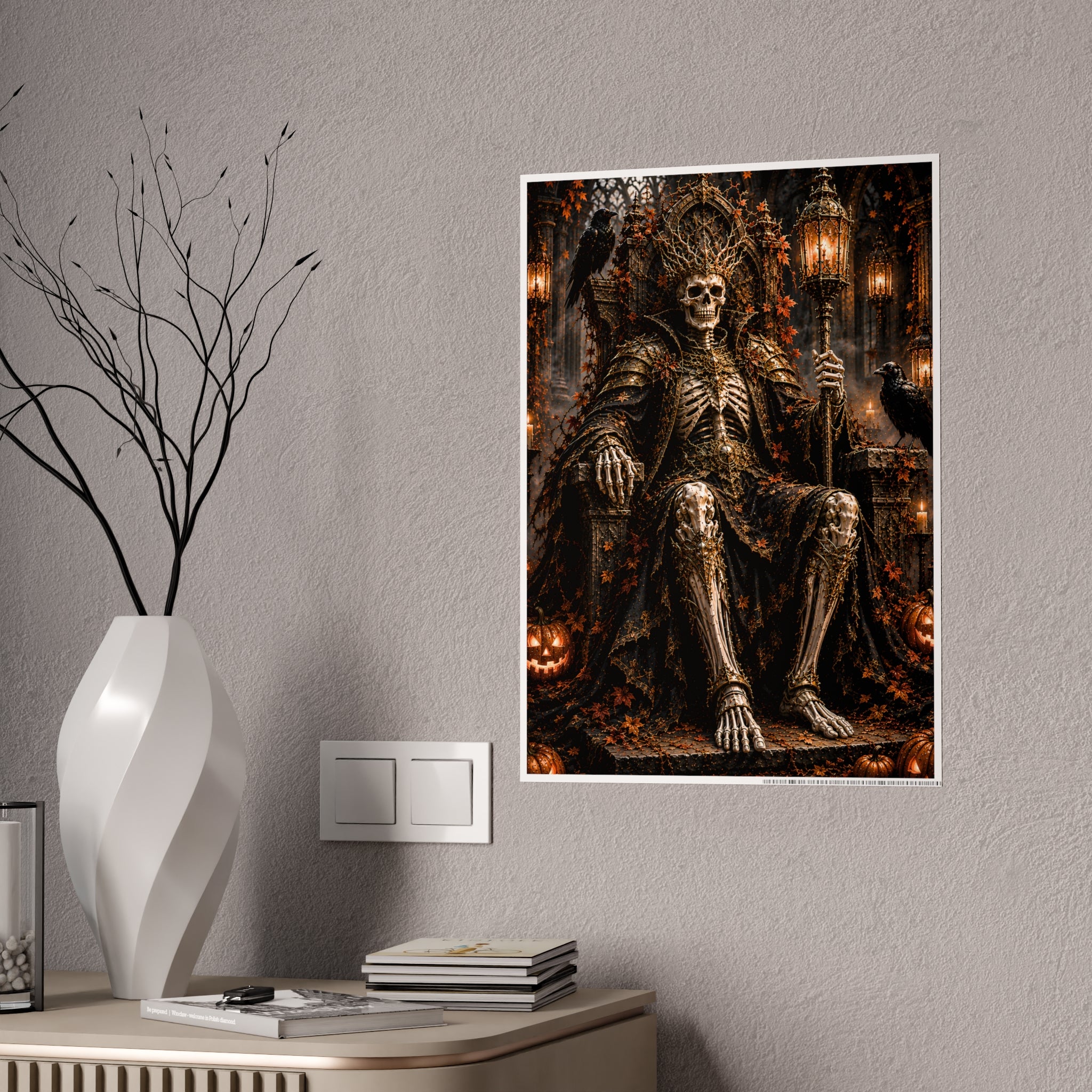 Bone King | Reaper Throne Art Print