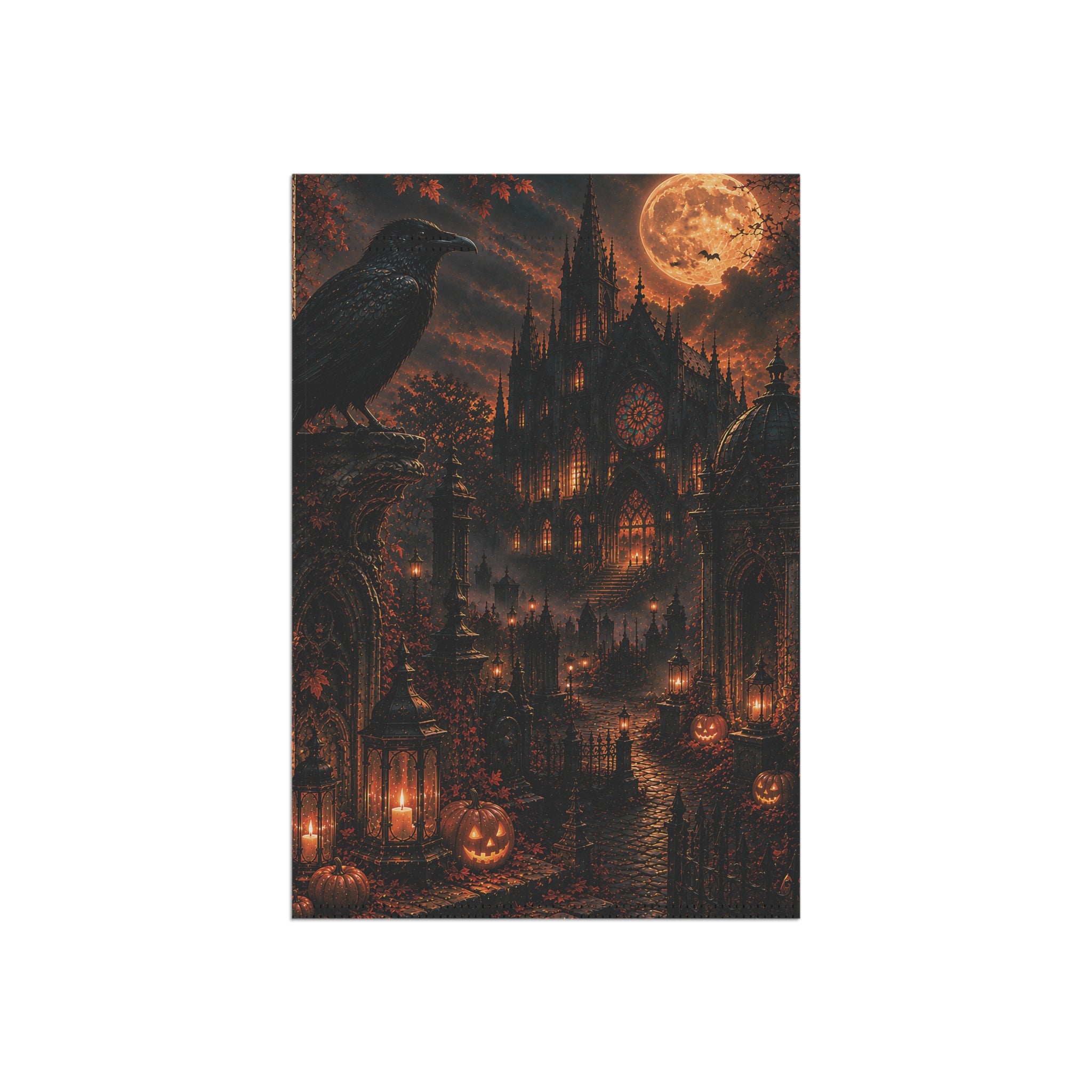 Raven Cathedral | Garden Flag