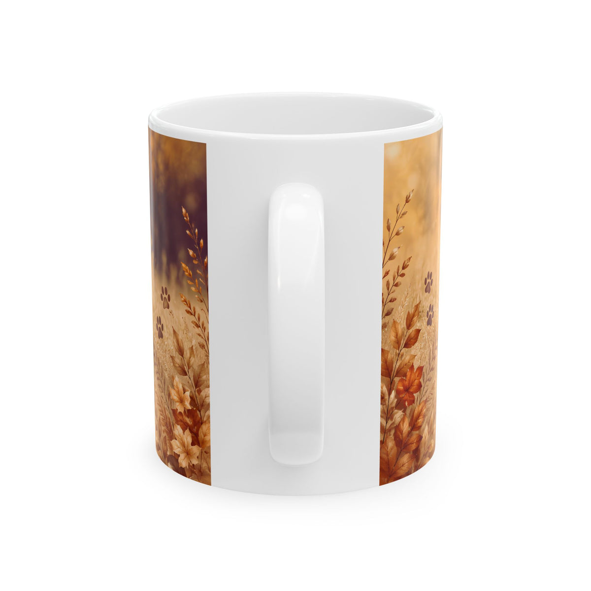 Personalized Dog Photo Mug | Custom Pet Name Ceramic Coffee Cup (11oz & 15oz)