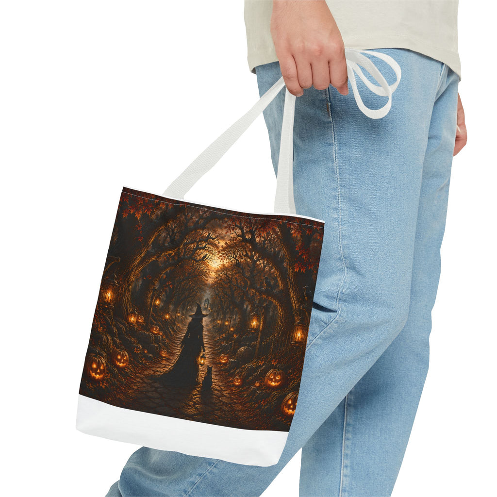 Halloween Pumpkin Path Tote