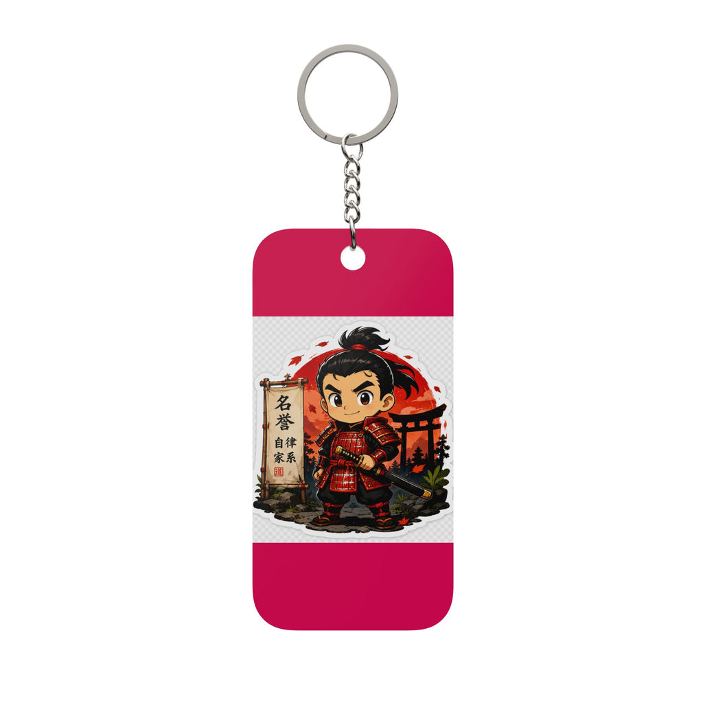 Chibi Samurai | Double-Sided Keychain