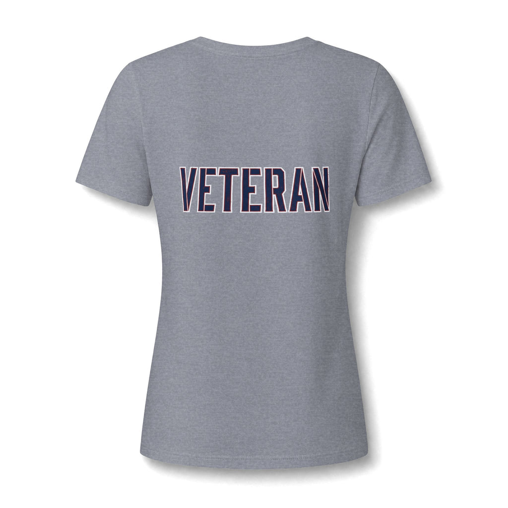 V-Neck Tee — “Retired? Nah I Just Got My DD-214” Military Retirement Shirt