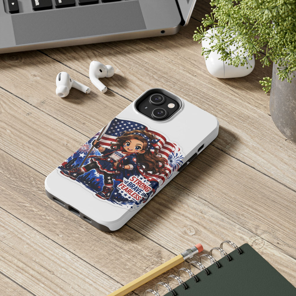 Freedom Girl - Tough Phone Case