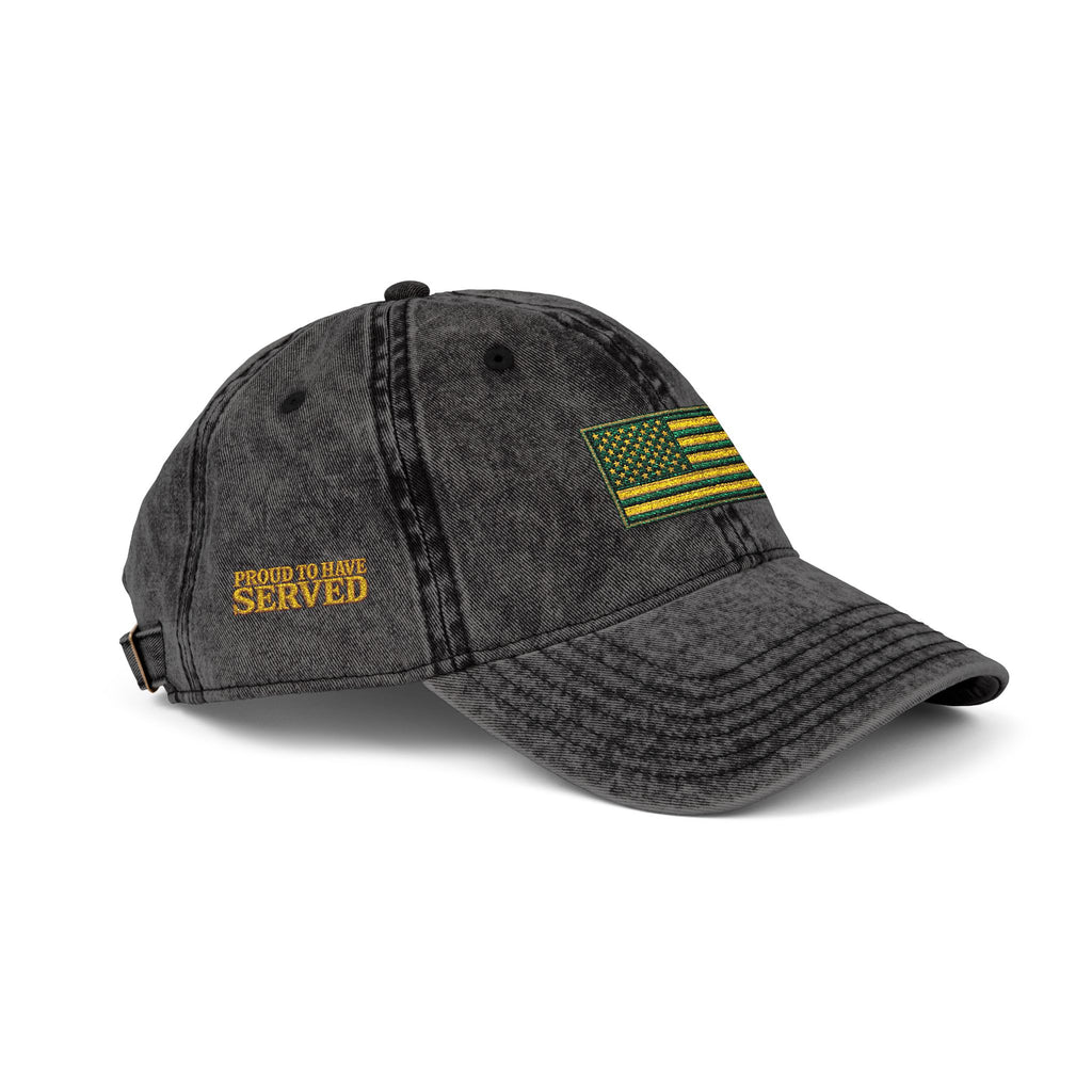Proud To Have Served Vintage Cap (Embroidery)