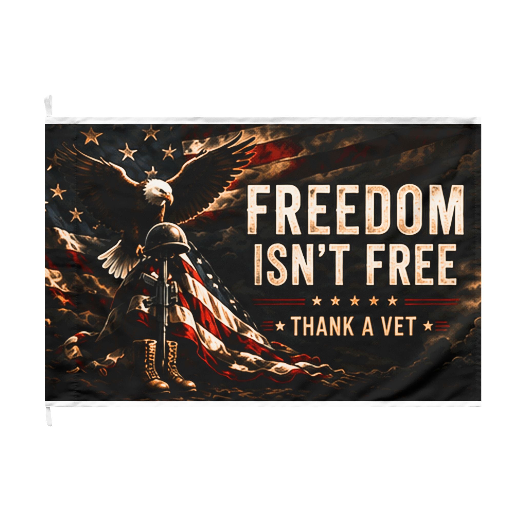 Freedom Isn't Free | Double-Sided Flag