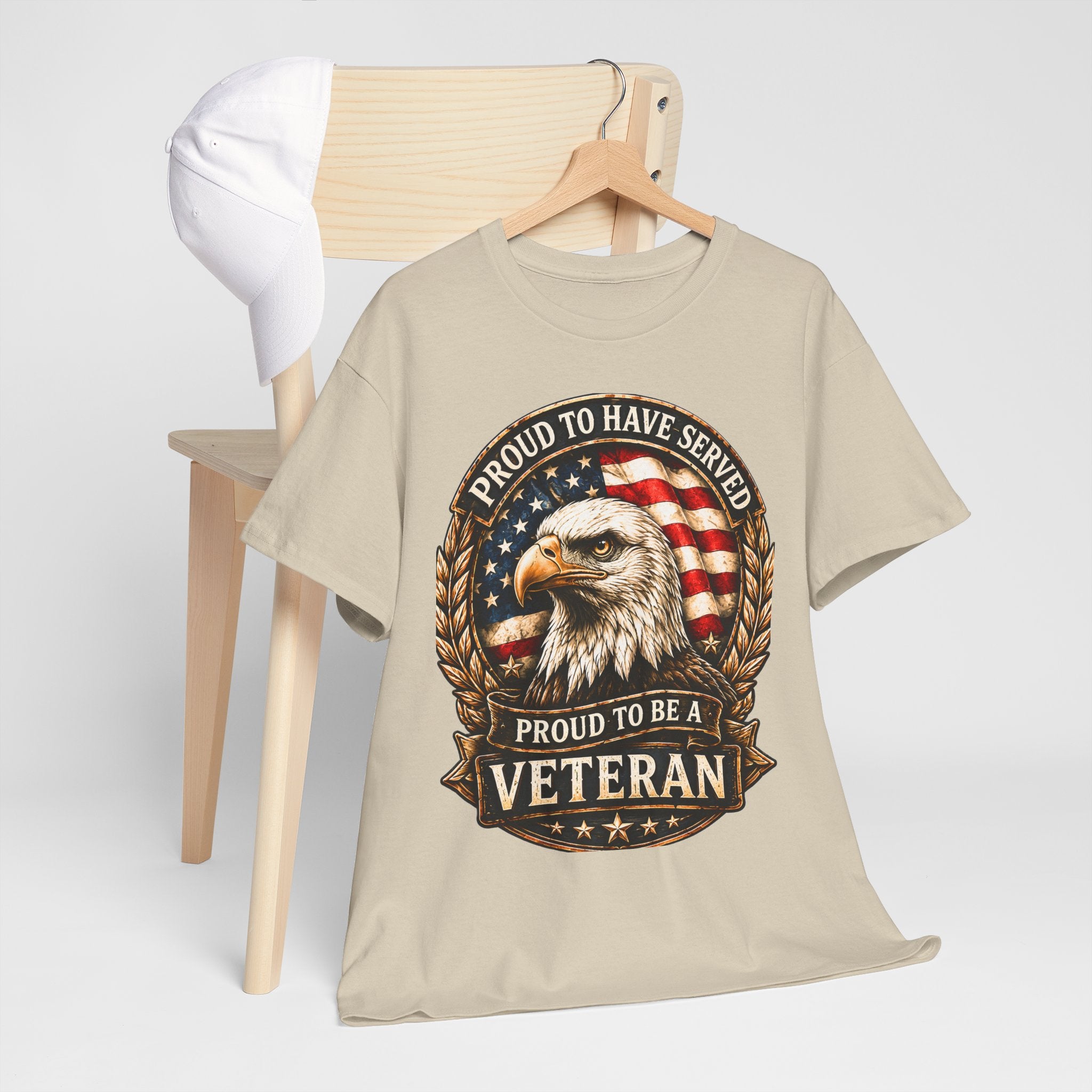Proud to Have Served| Veteran Eagle T-Shirt
