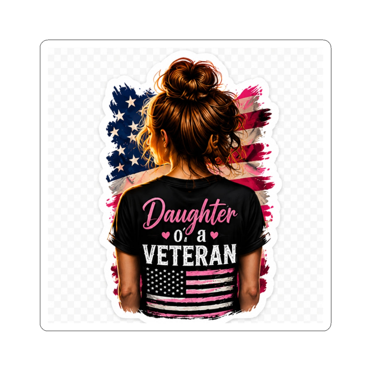 Daughter of a Veteran - Kiss-Cut