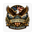 Liberty & Freedom Eagle — Kiss-Cut
