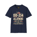 DD-214 Alumni Veteran T‑Shirt — Once a Servicemember Patriotic Military Tribute