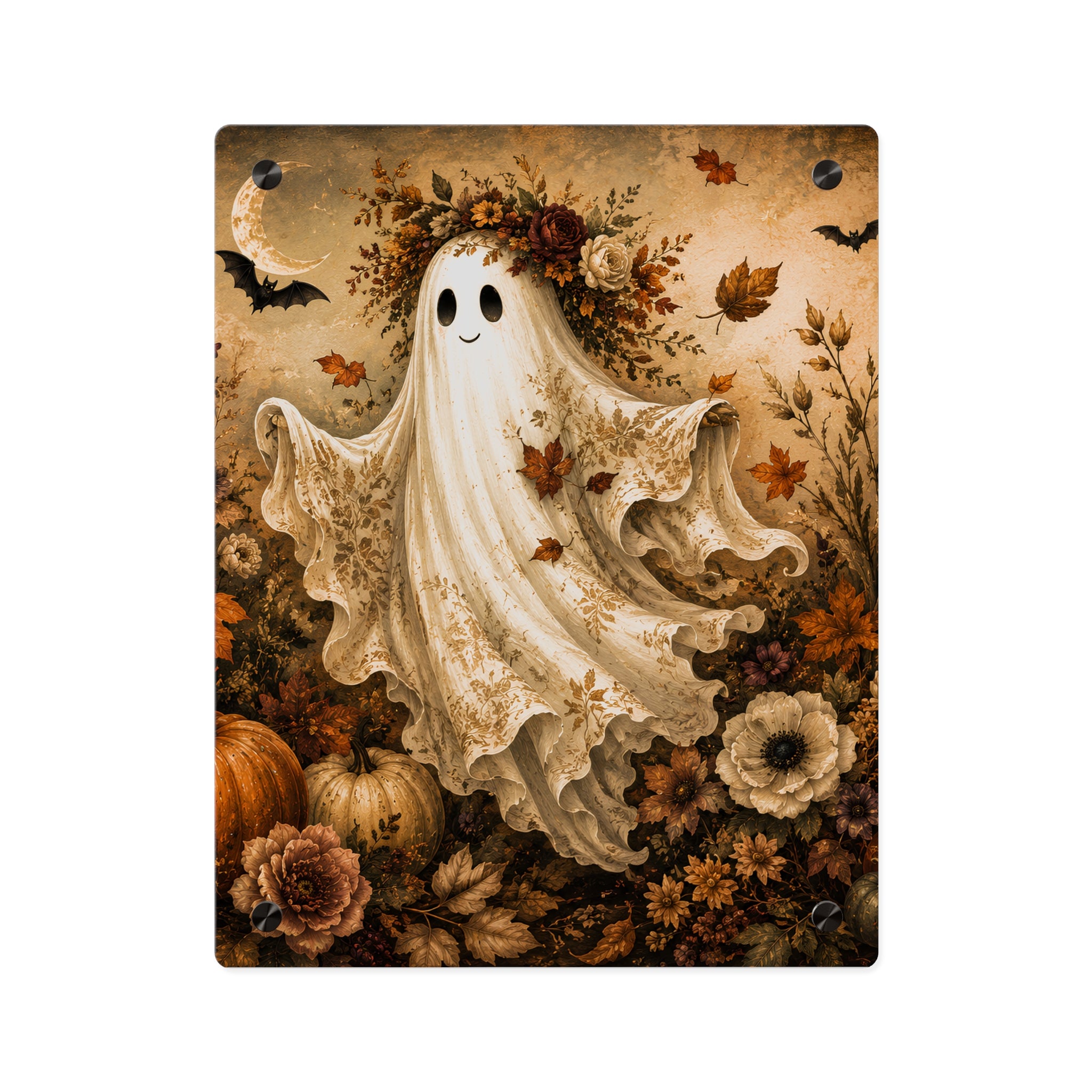 Floral Ghost | Acrylic Wall Art Panel