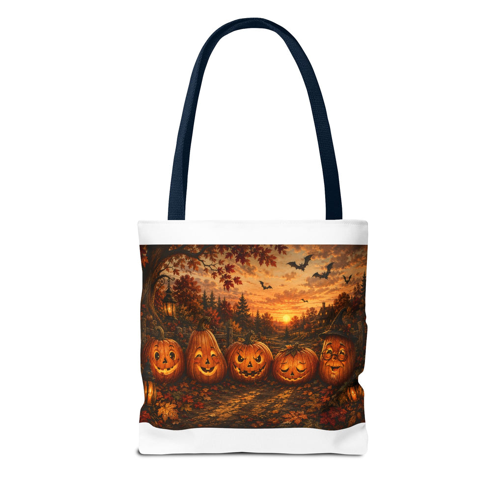 Halloween Pumpkin Path Tote